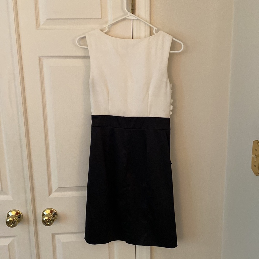 Js Collection Black And White Semi Formal Dress. - image 6